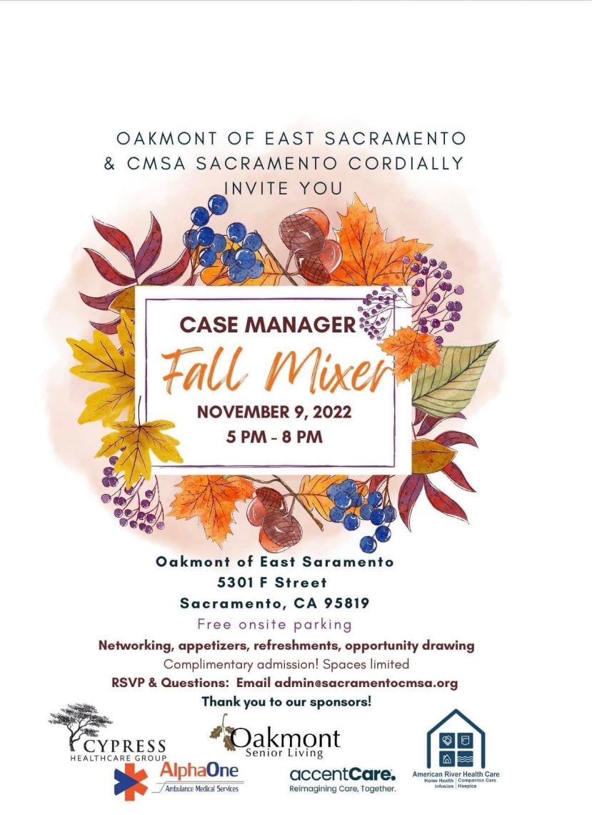 Fall mixer flyer