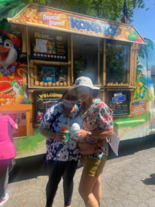 Celebrating National Nursing Home Week with Kona Ice 